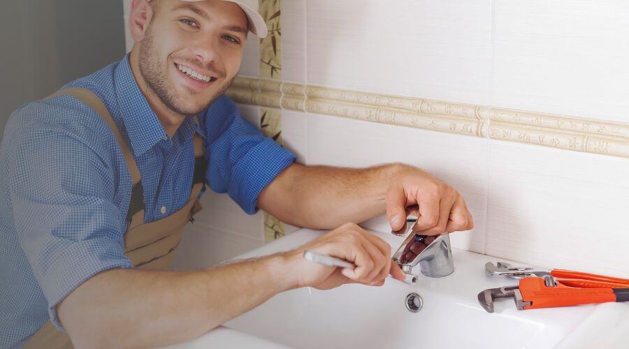 Faucet cartridge replacement in Orland, IN